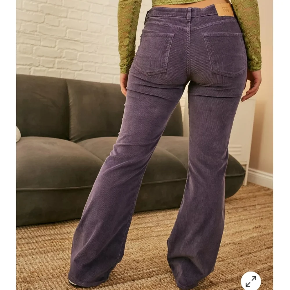 NWT BDG Purple Corduroy Flares - Picture 3 of 3